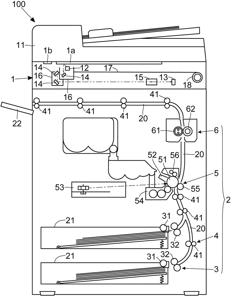 Image reading device and image forming apparatus