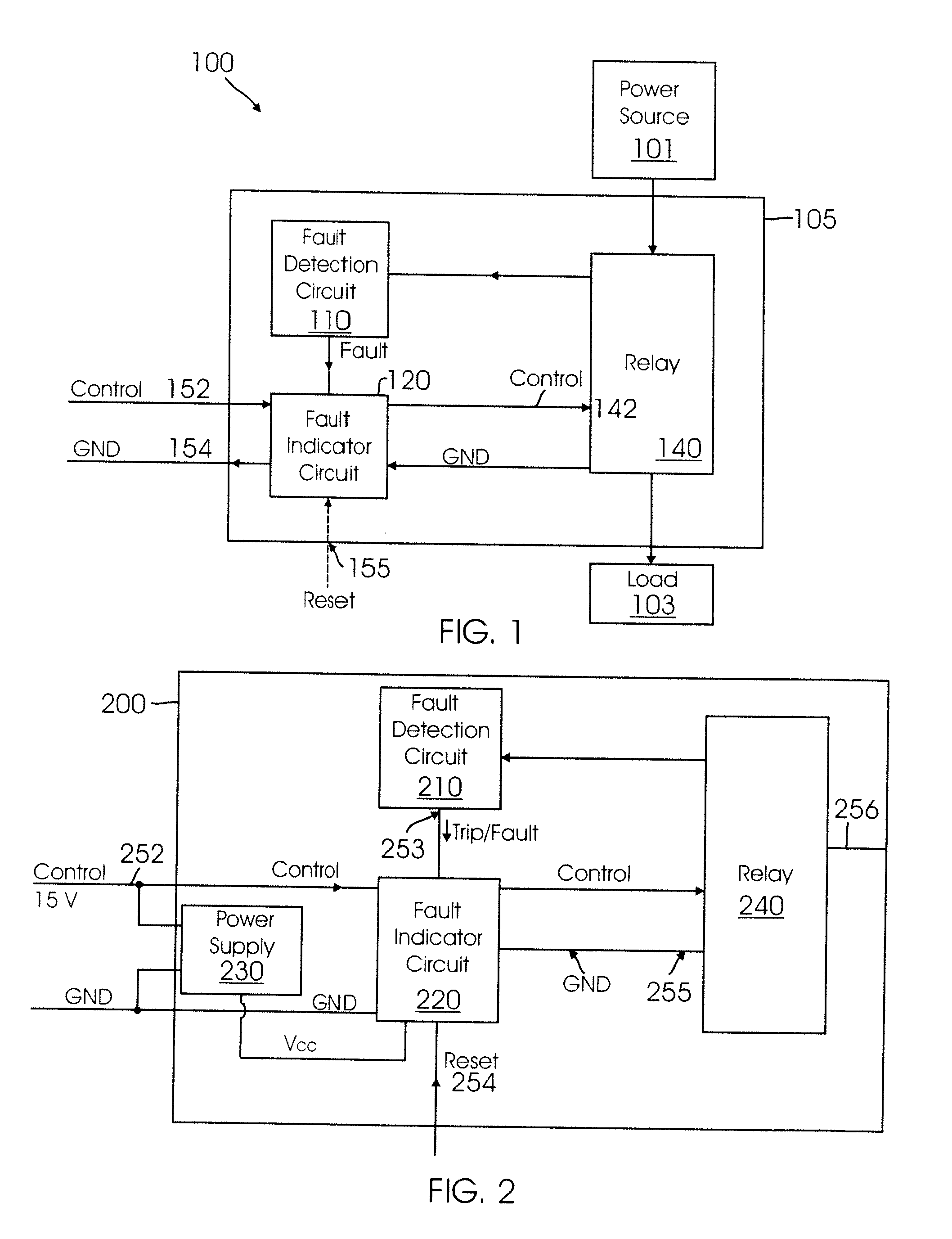 Nonvolatile status indicator switch