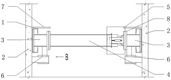 A slidable support system for vertically narrow spaces