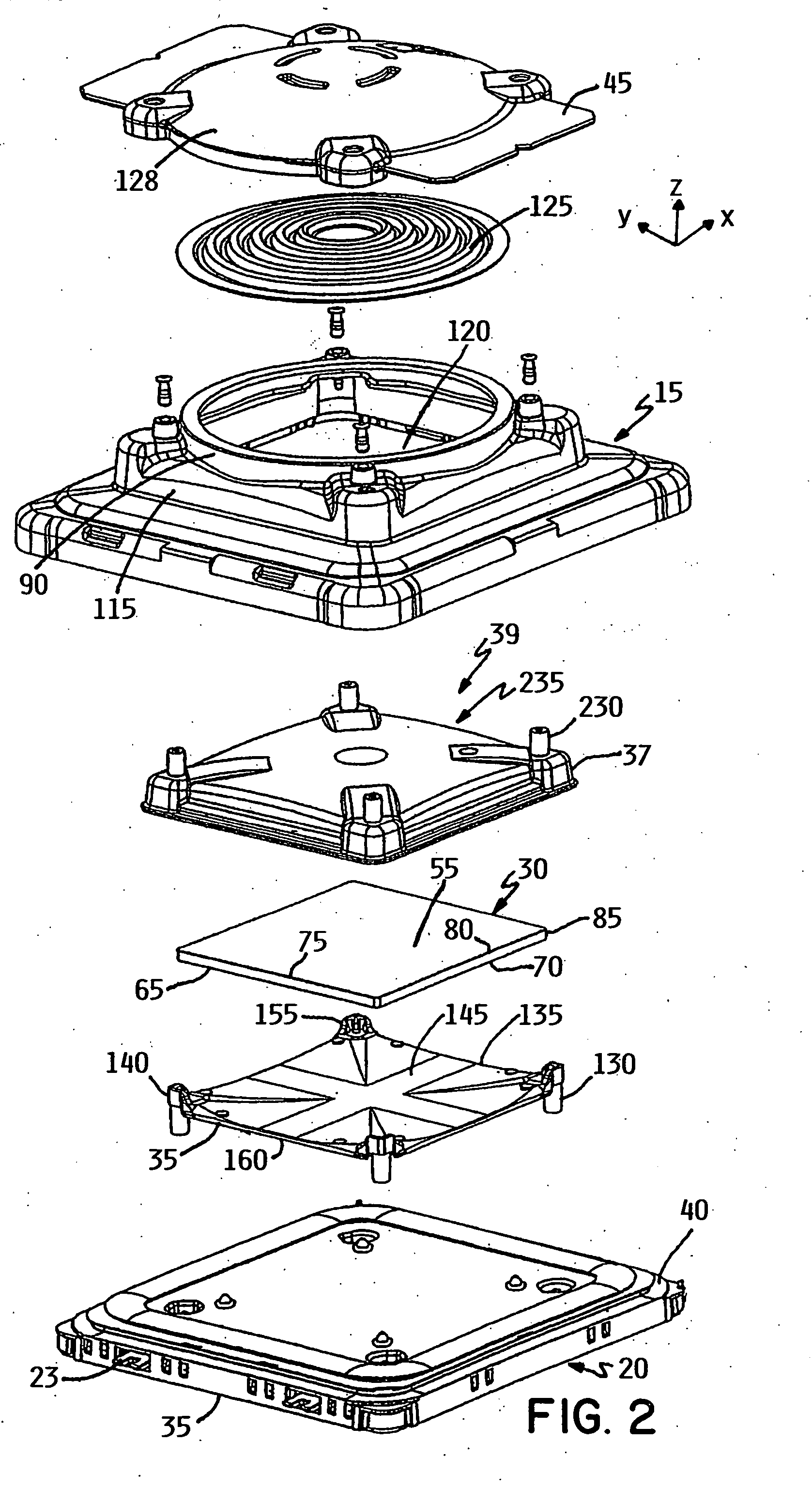 Reticle pod with isolation system