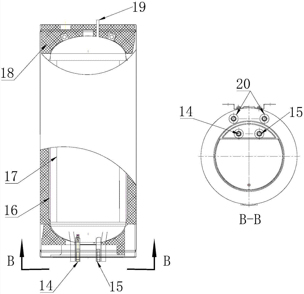 Passive-type double-flow-passage solar water boiler