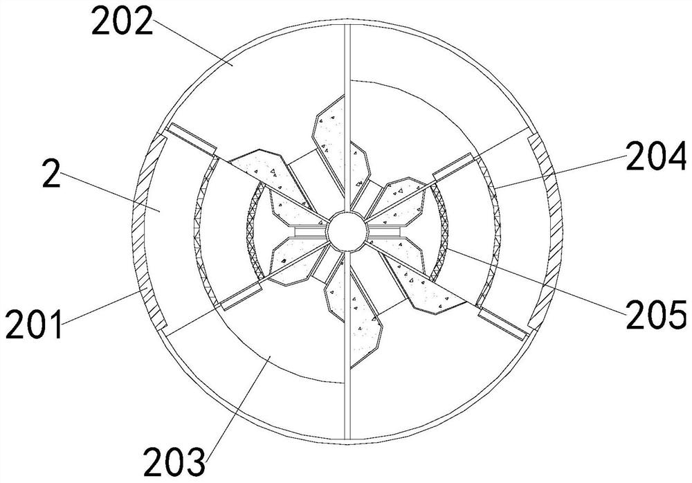 Warehouse material storage management device