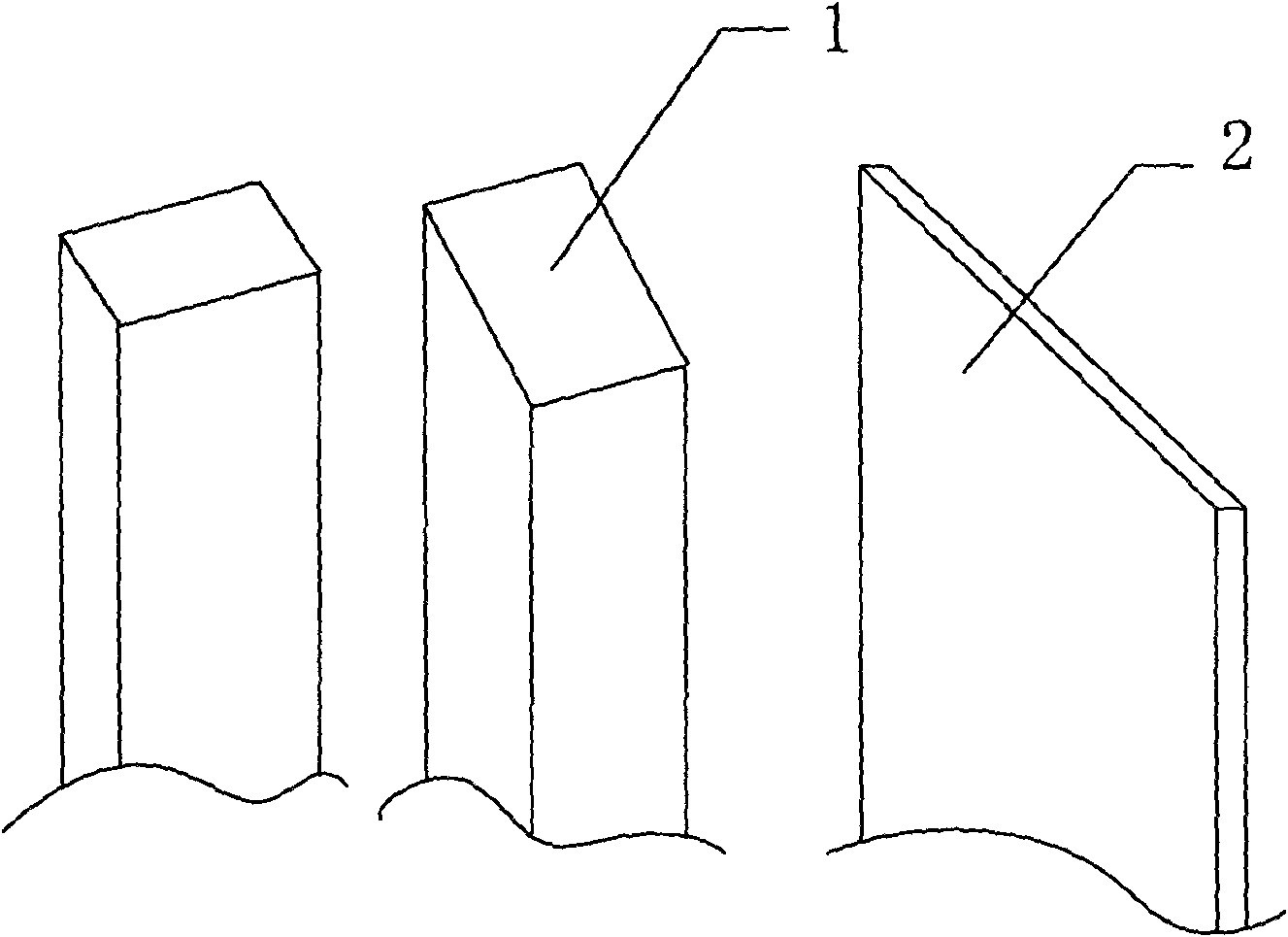 Circular arc-shaped furniture edge and corner component and manufacture process thereof