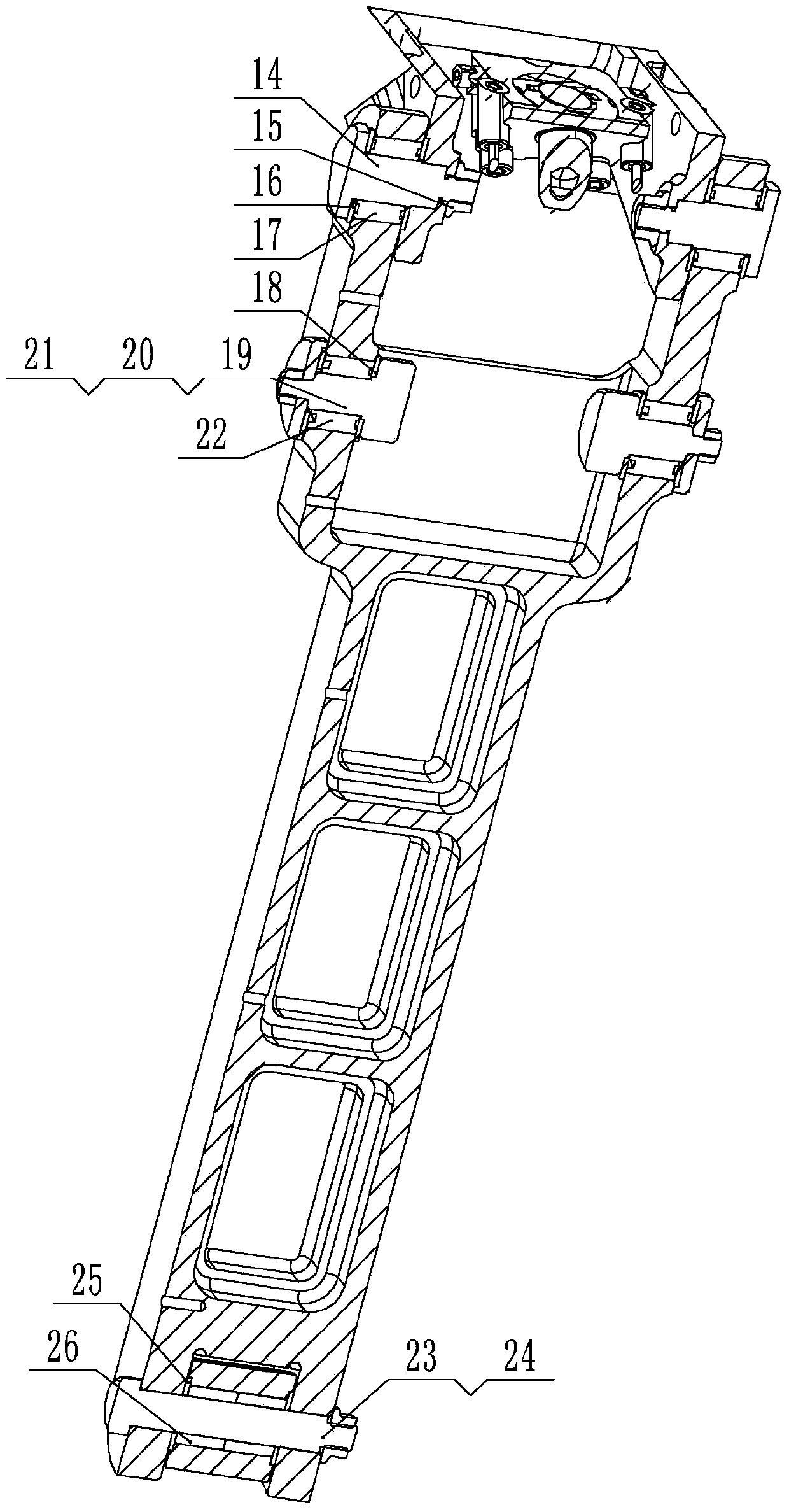 A parallel leg structure for high-speed running legged robot