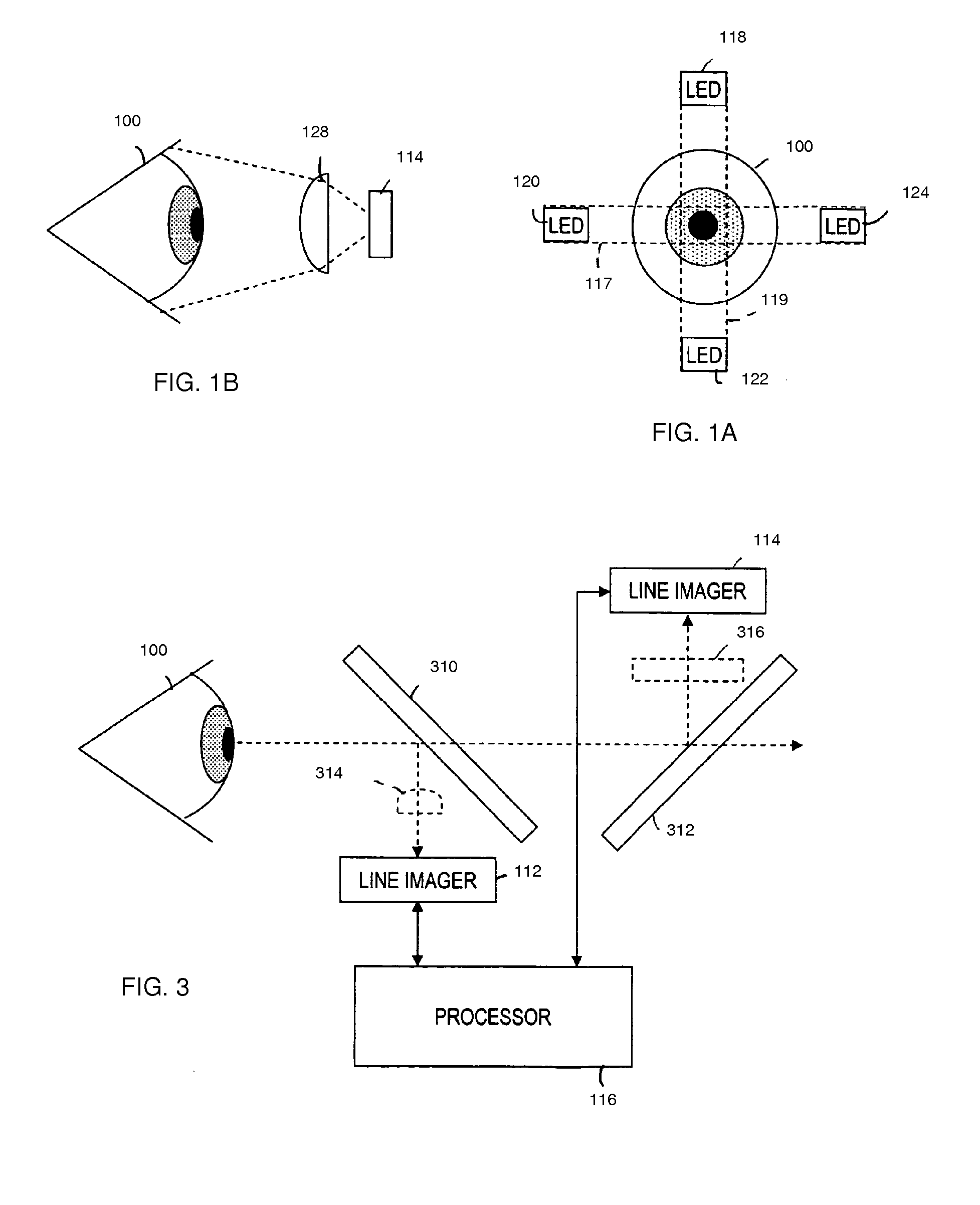 Apparatus to detect and measure saccade and pupilary changes