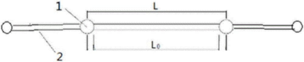 Method for calculating bending moment of beam element rod piece of ...