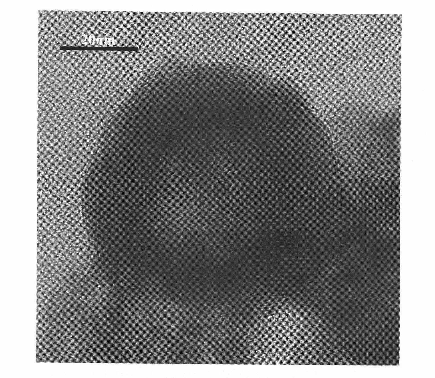 Molybdenum disulfide nanosphere/titanium dioxide composite material and preparation method thereof