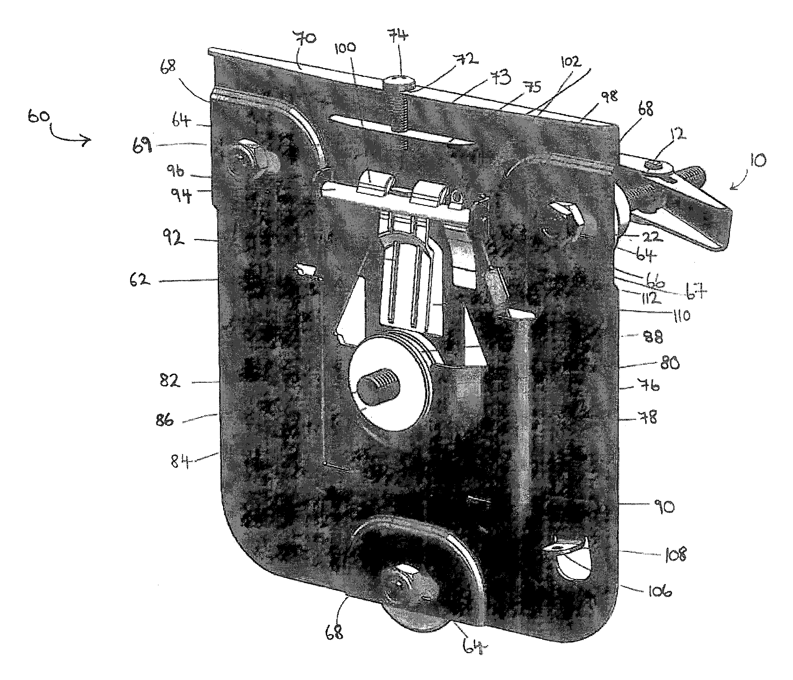 Mount for a flat panel display