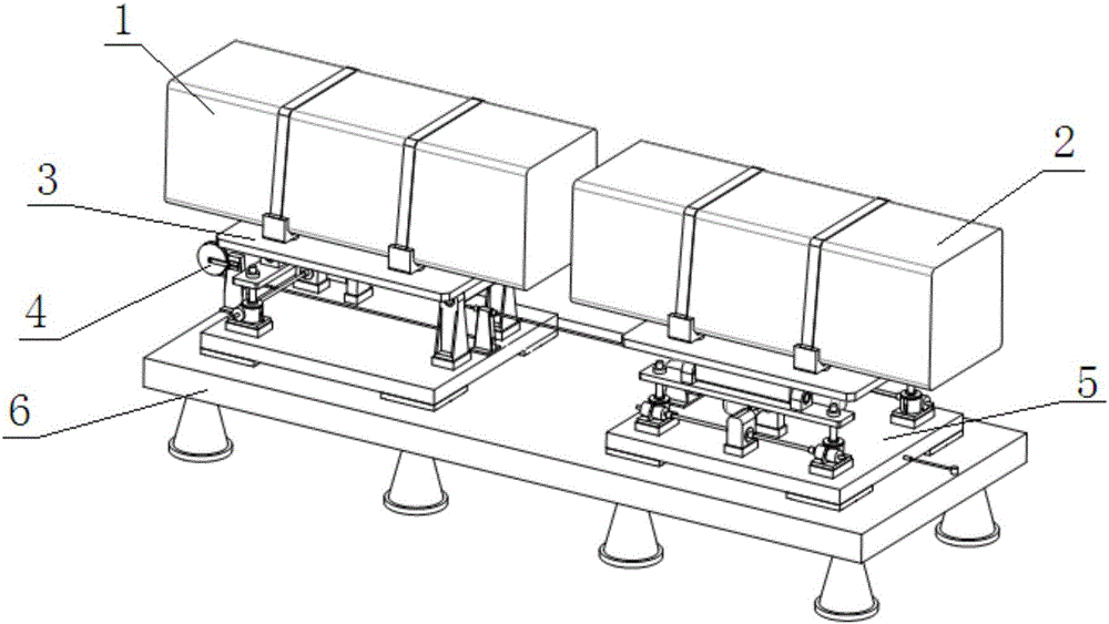 Air-floating-type flexible pulling butt joint assembling platform