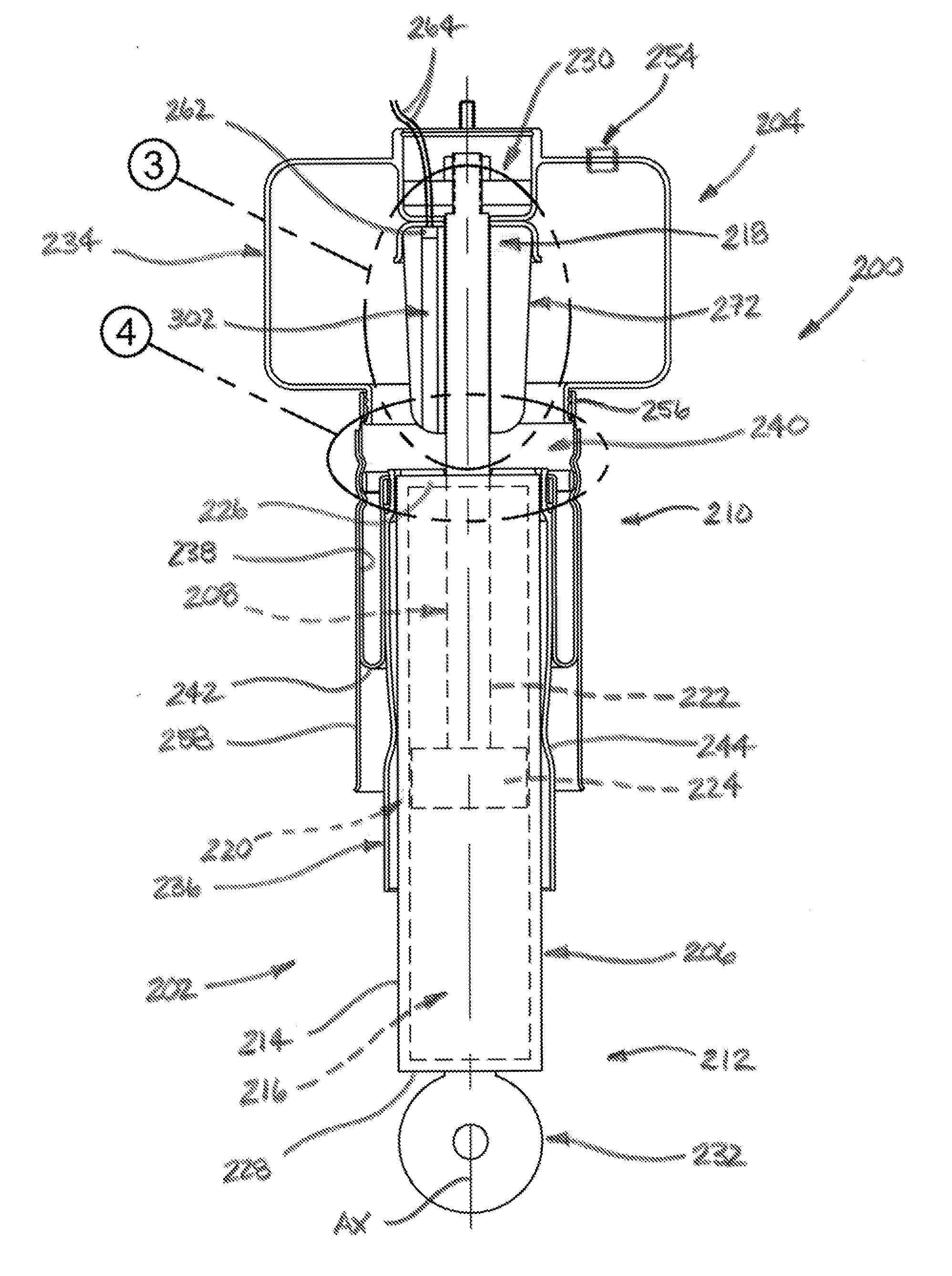 Jounce bumpers and spring assemblies including same