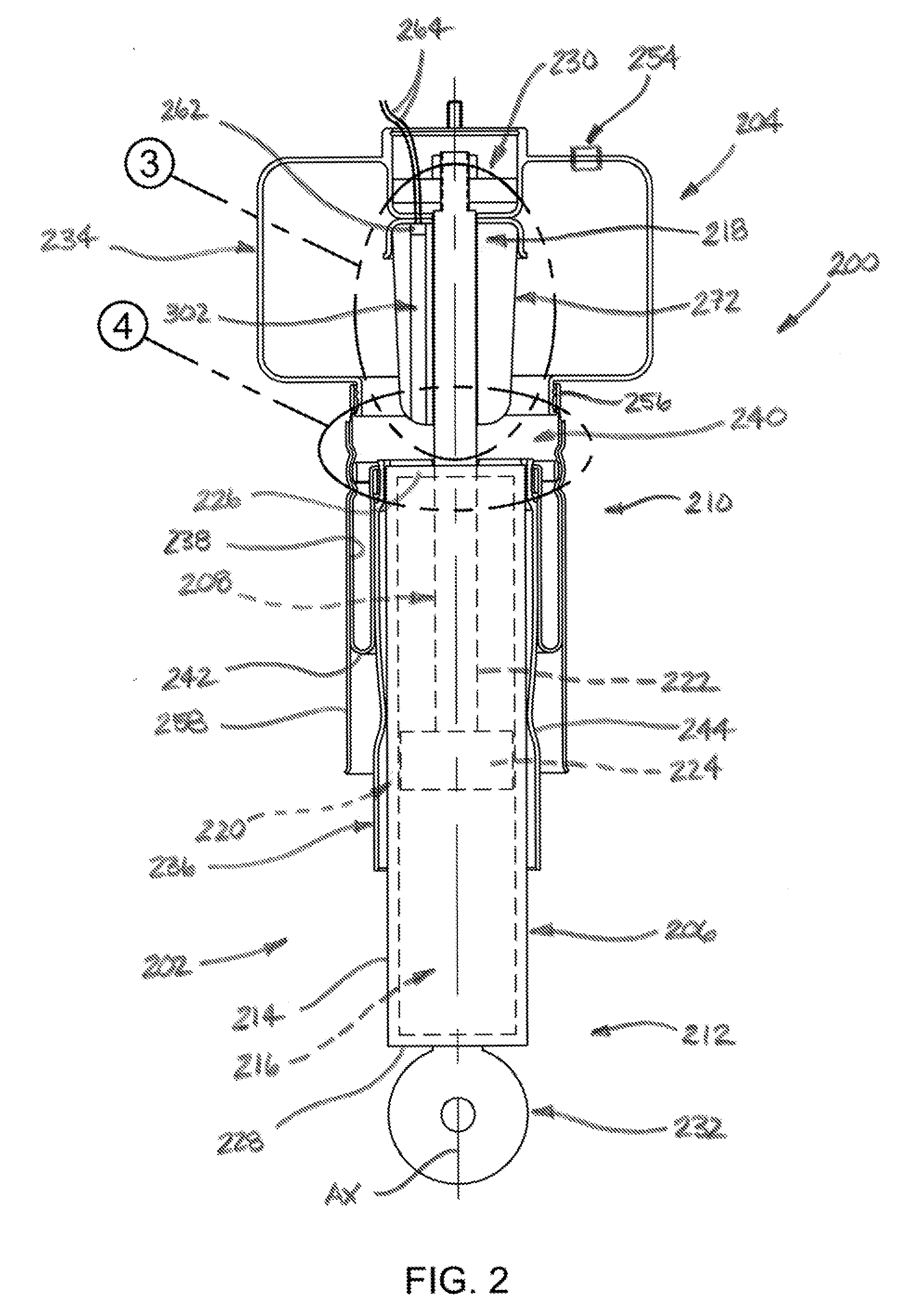 Jounce bumpers and spring assemblies including same