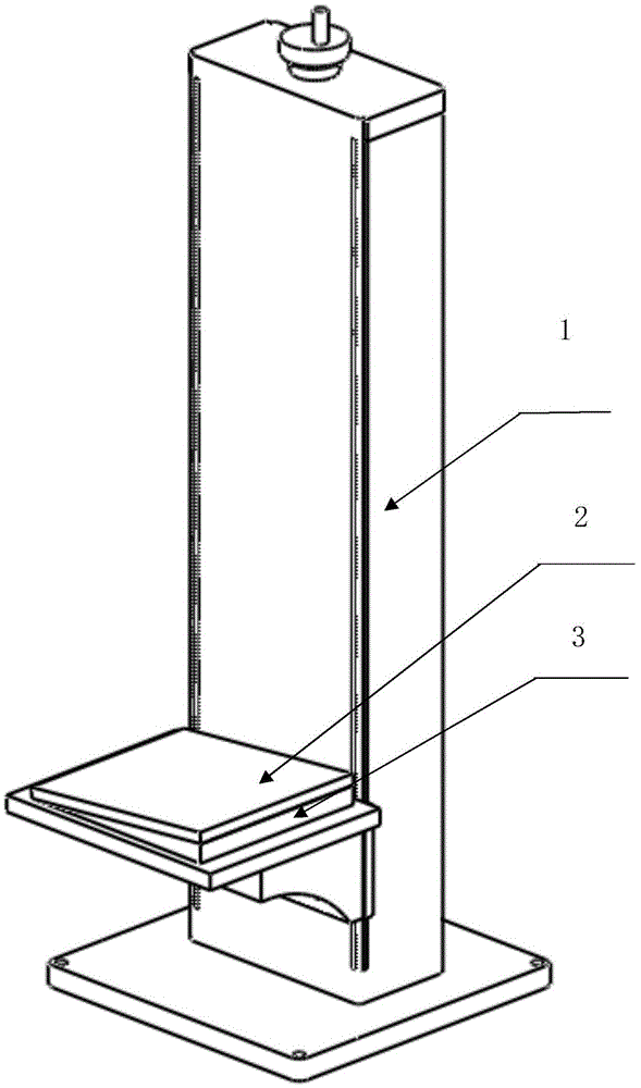 Verification system based on line structured light benchmark vehicle-mounted pavement primary crack collection system