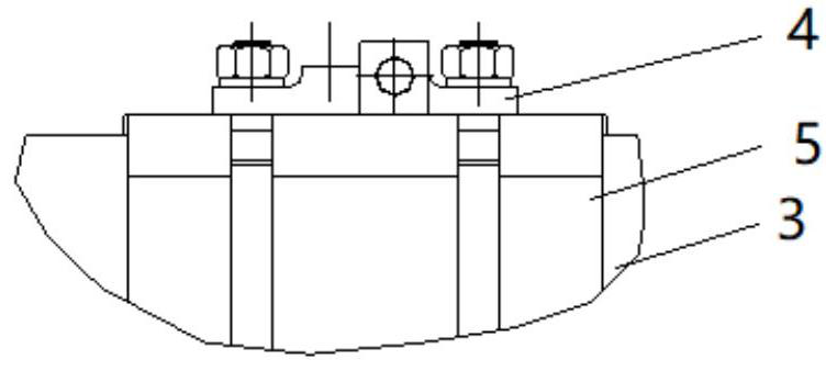 A kind of molding method of the shell matched with the adapter