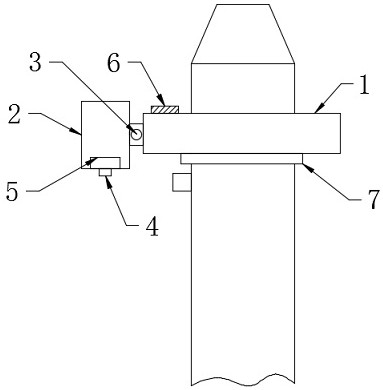 A method of measuring the inclination of an iron tower