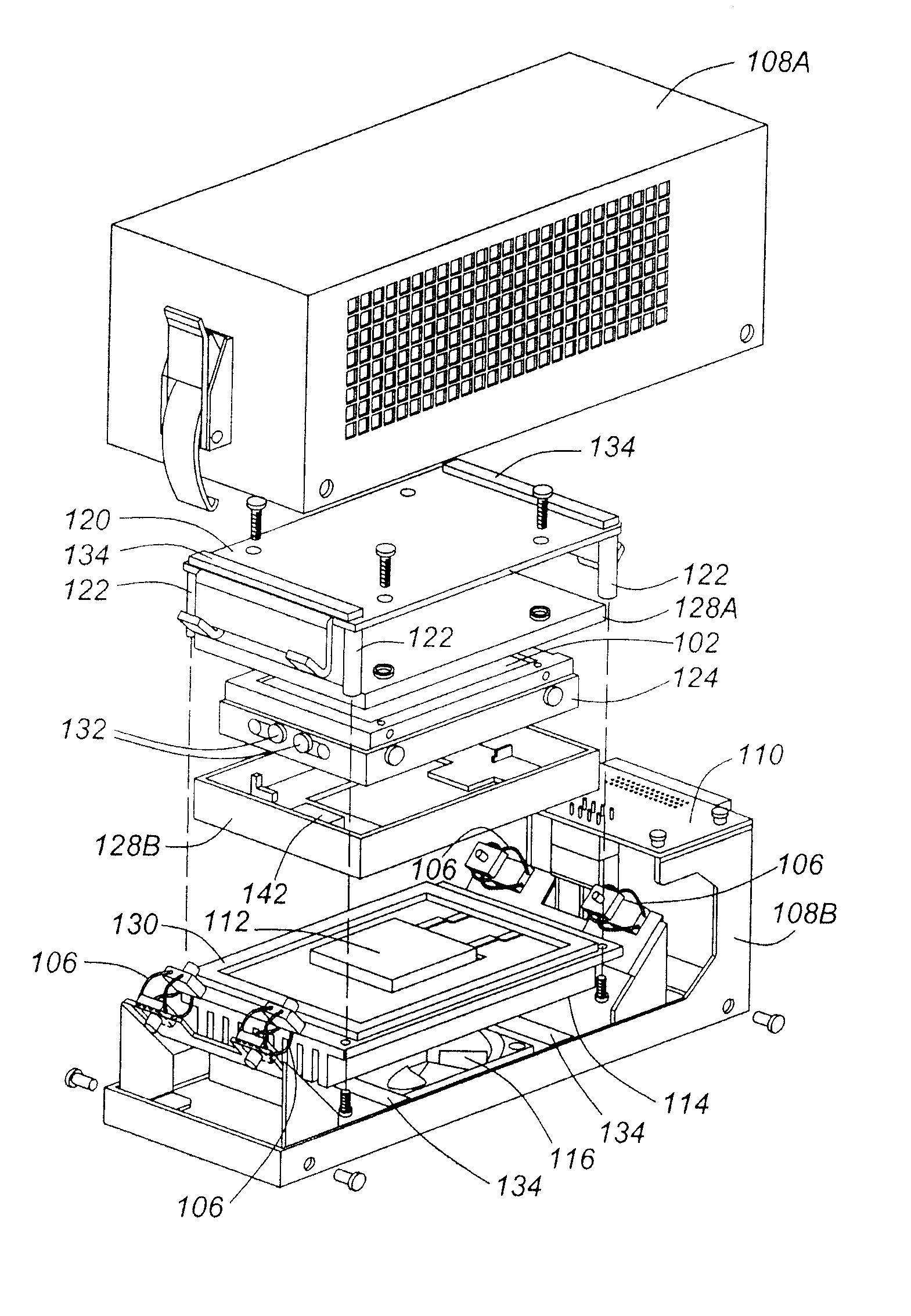 Contained environmental control system for mobile event data recorder