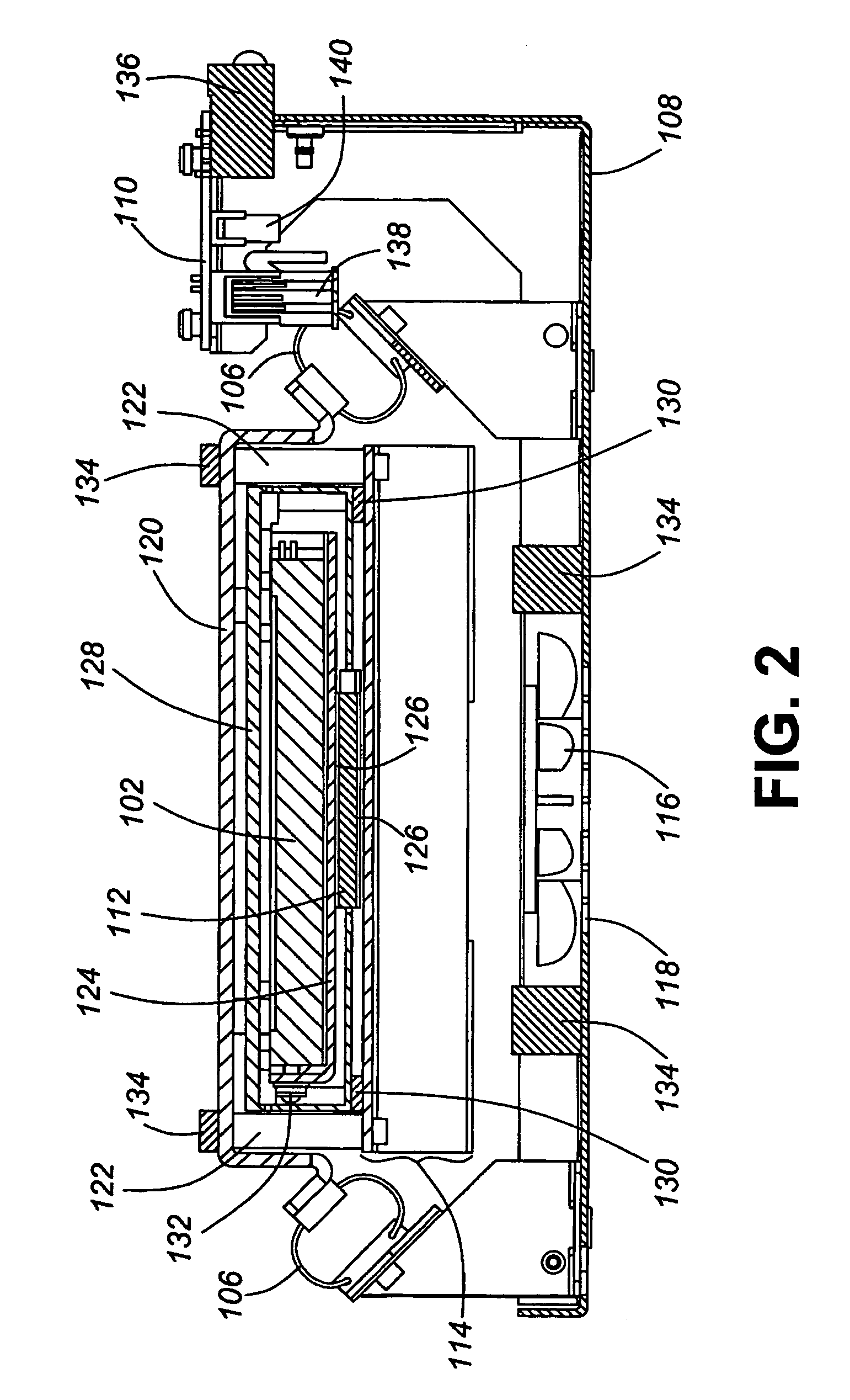 Contained environmental control system for mobile event data recorder