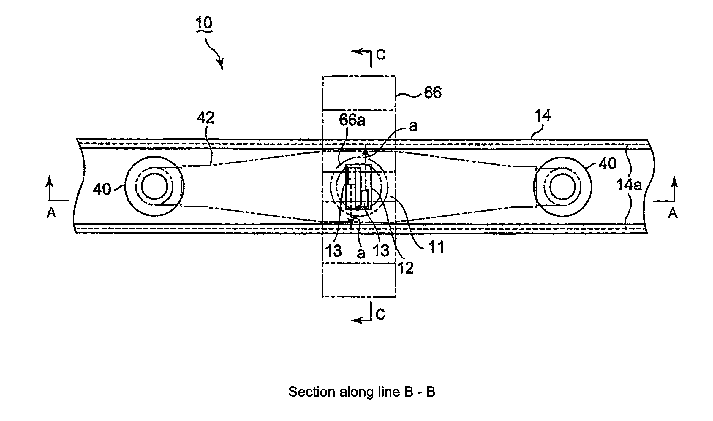 Track type transportation system