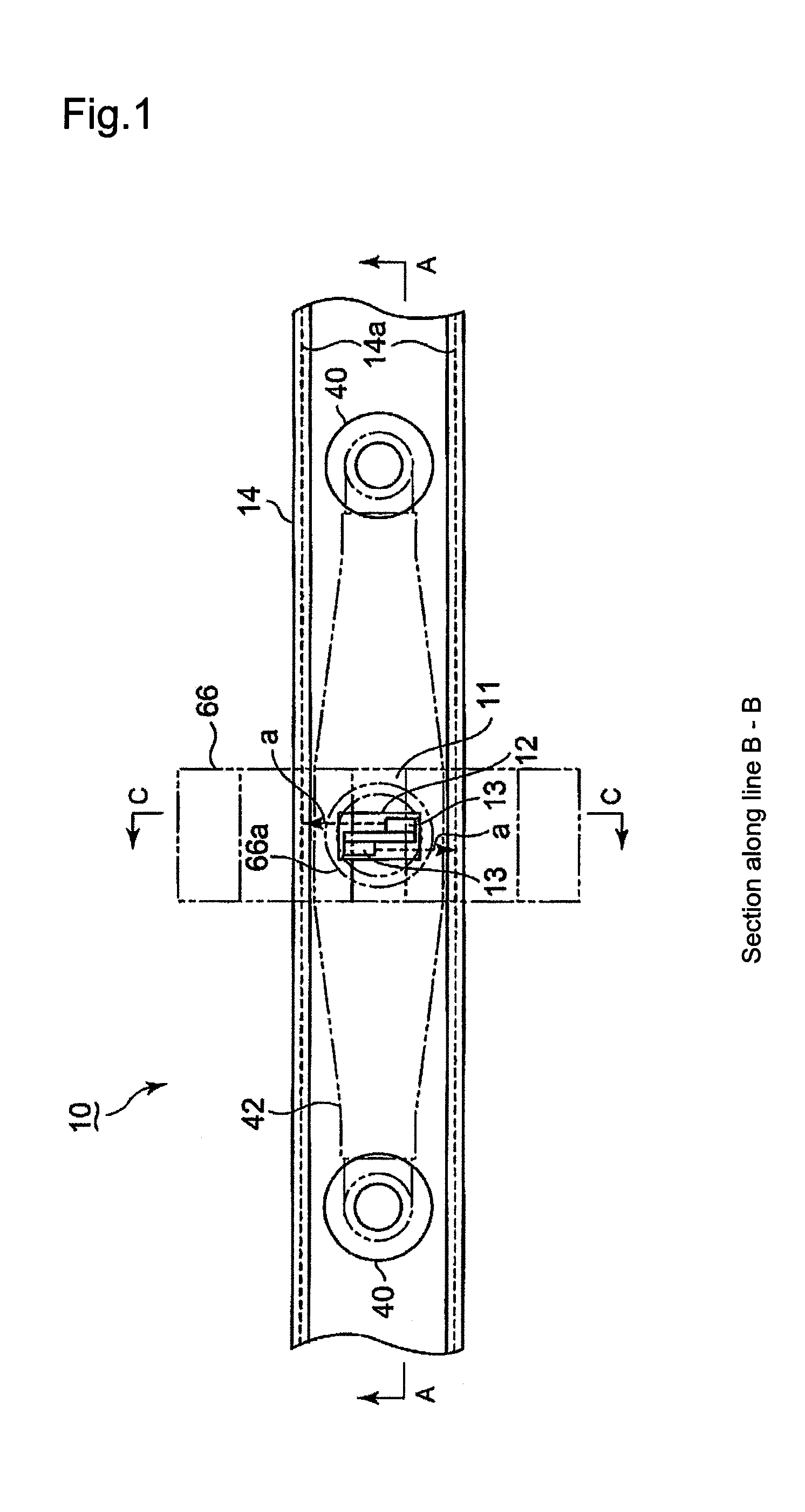 Track type transportation system