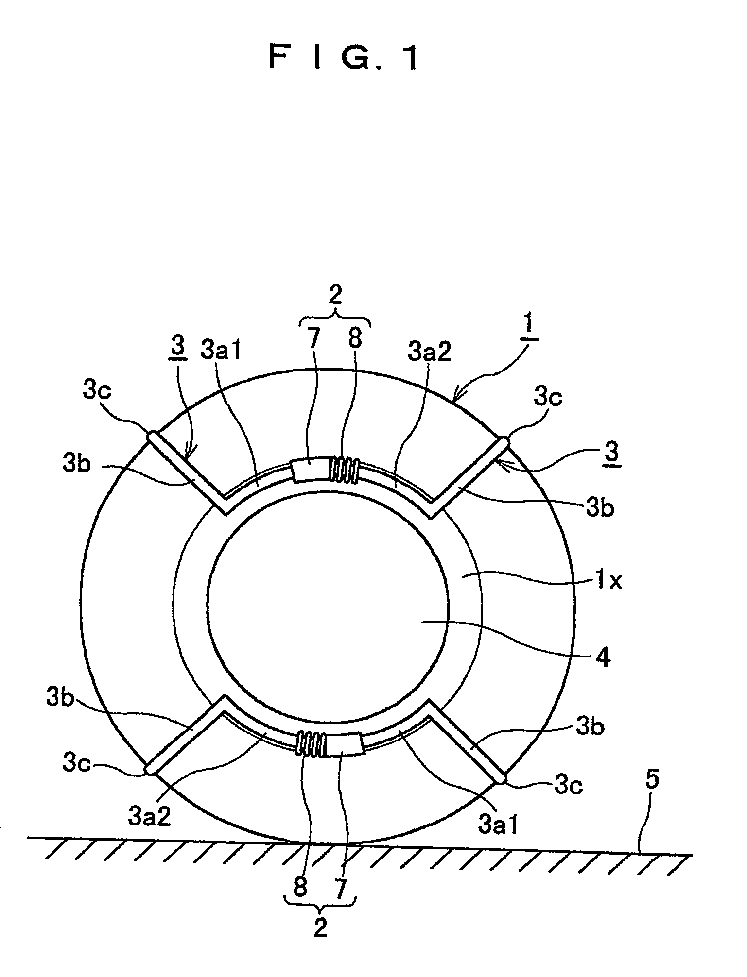 Slip-preventing device for vehicle tire