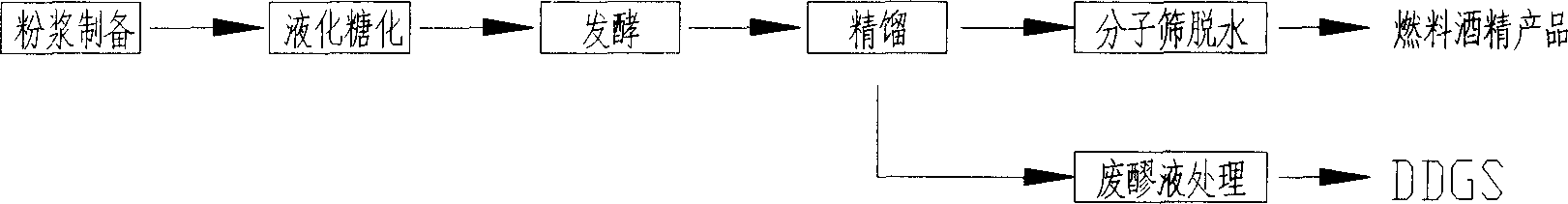 Production of alcohol fuel