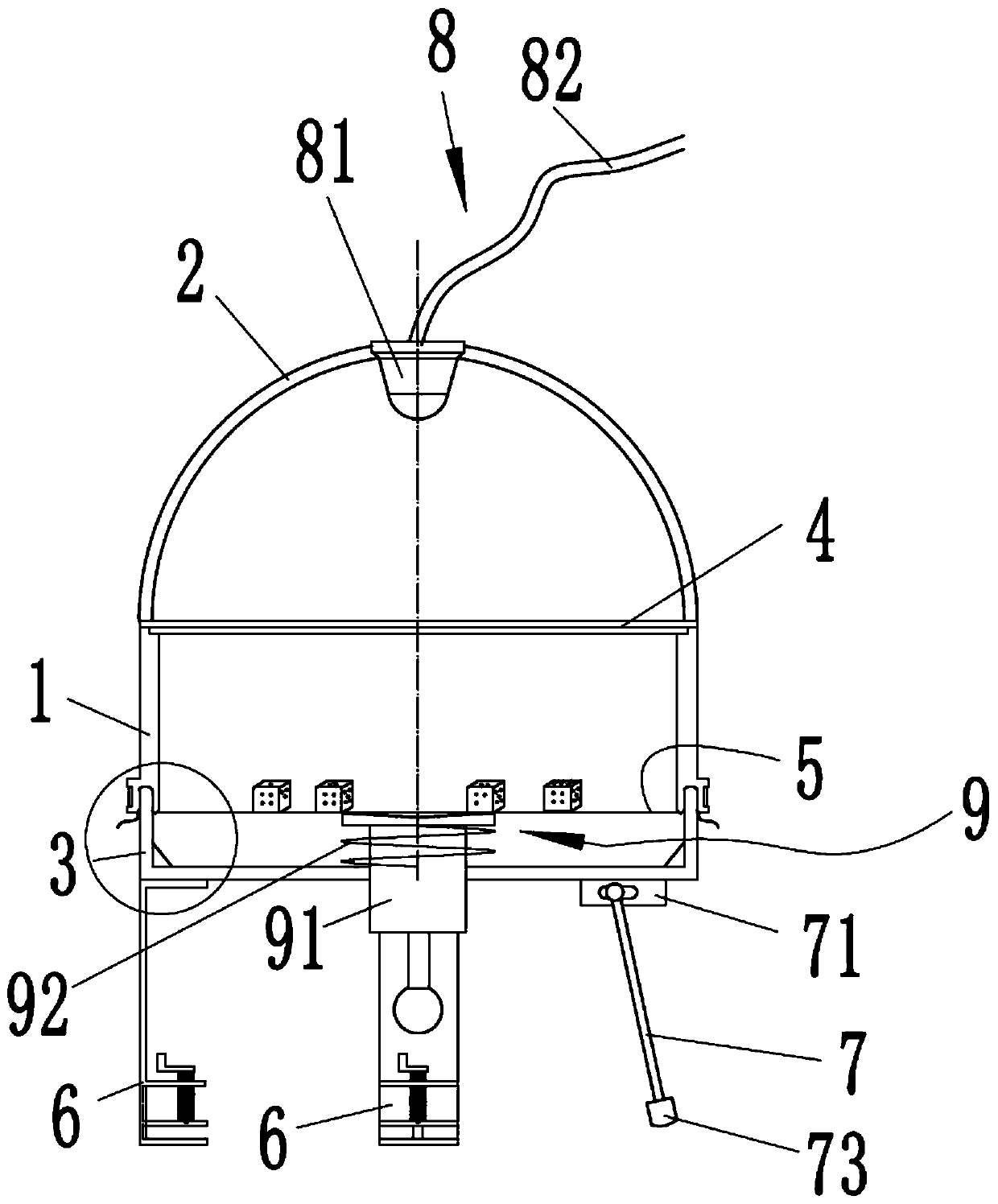 A Probability Demonstration Device for Advanced Mathematics