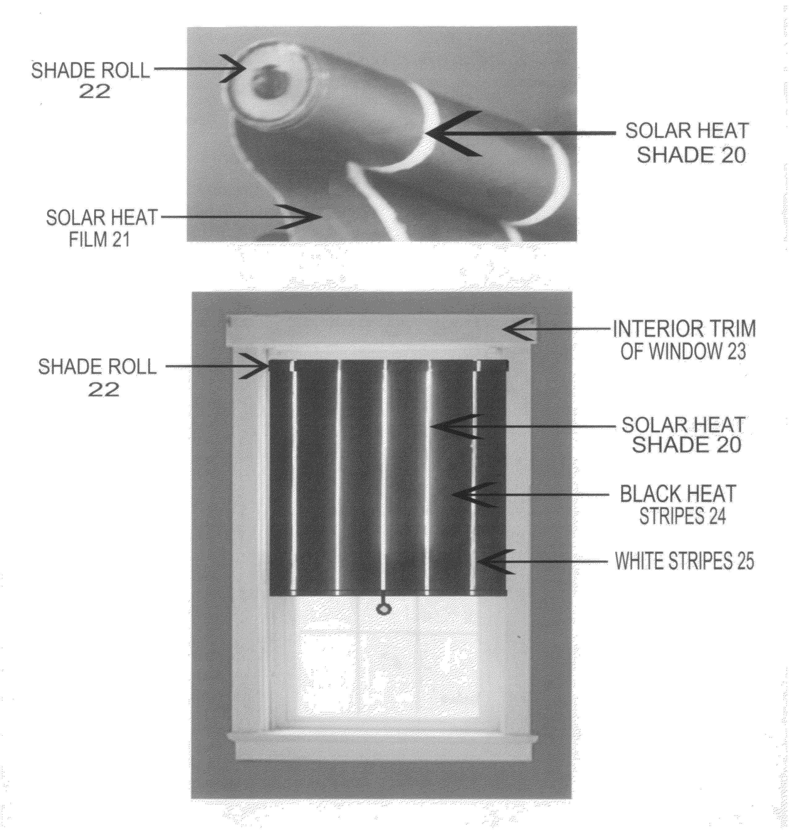 Solar heat film / solar heat shade and system thereof