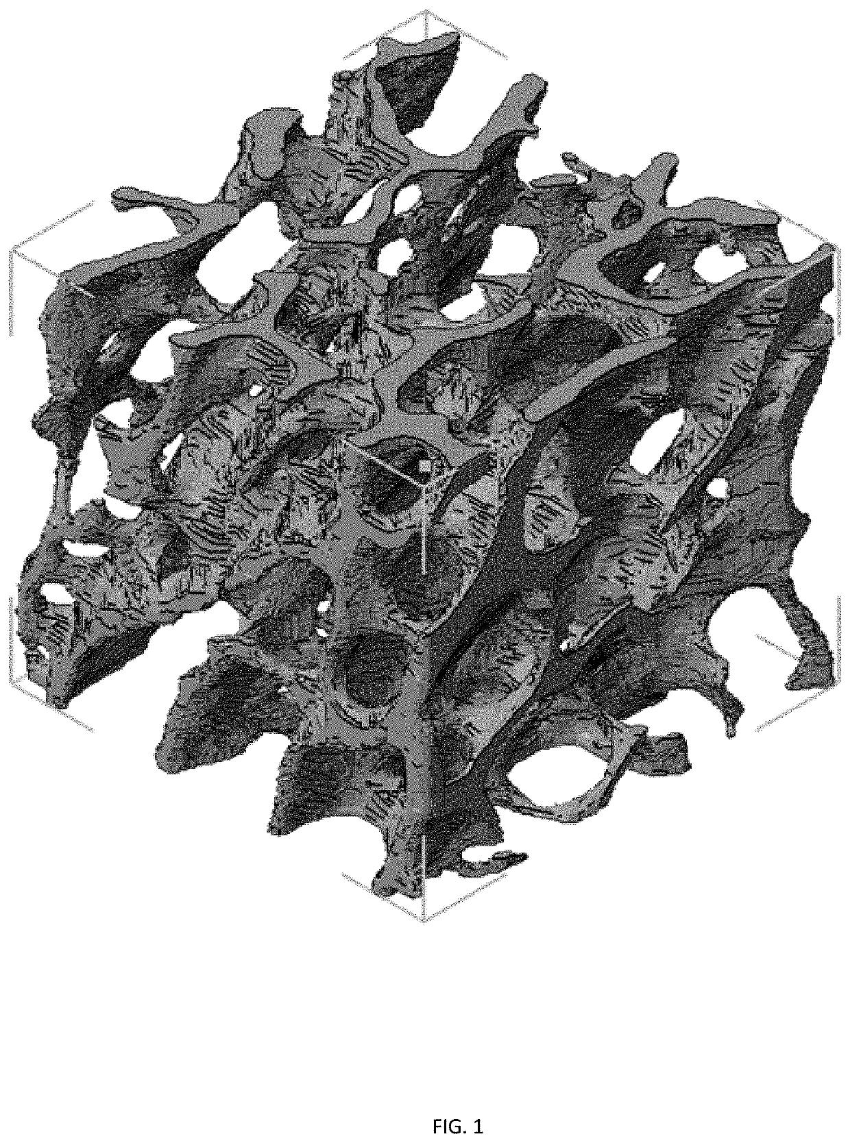 Three dimensional porous cartilage template