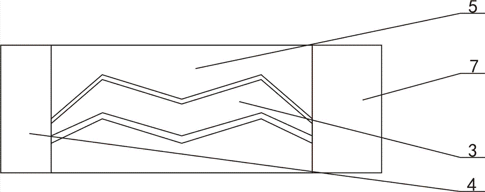 Ice snow covered pavement anti-skid device for automobile