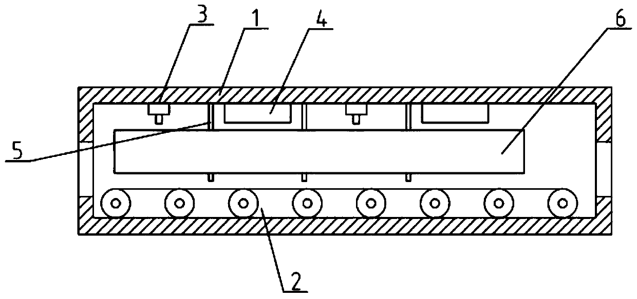 Transformer spraying equipment and spraying process thereof