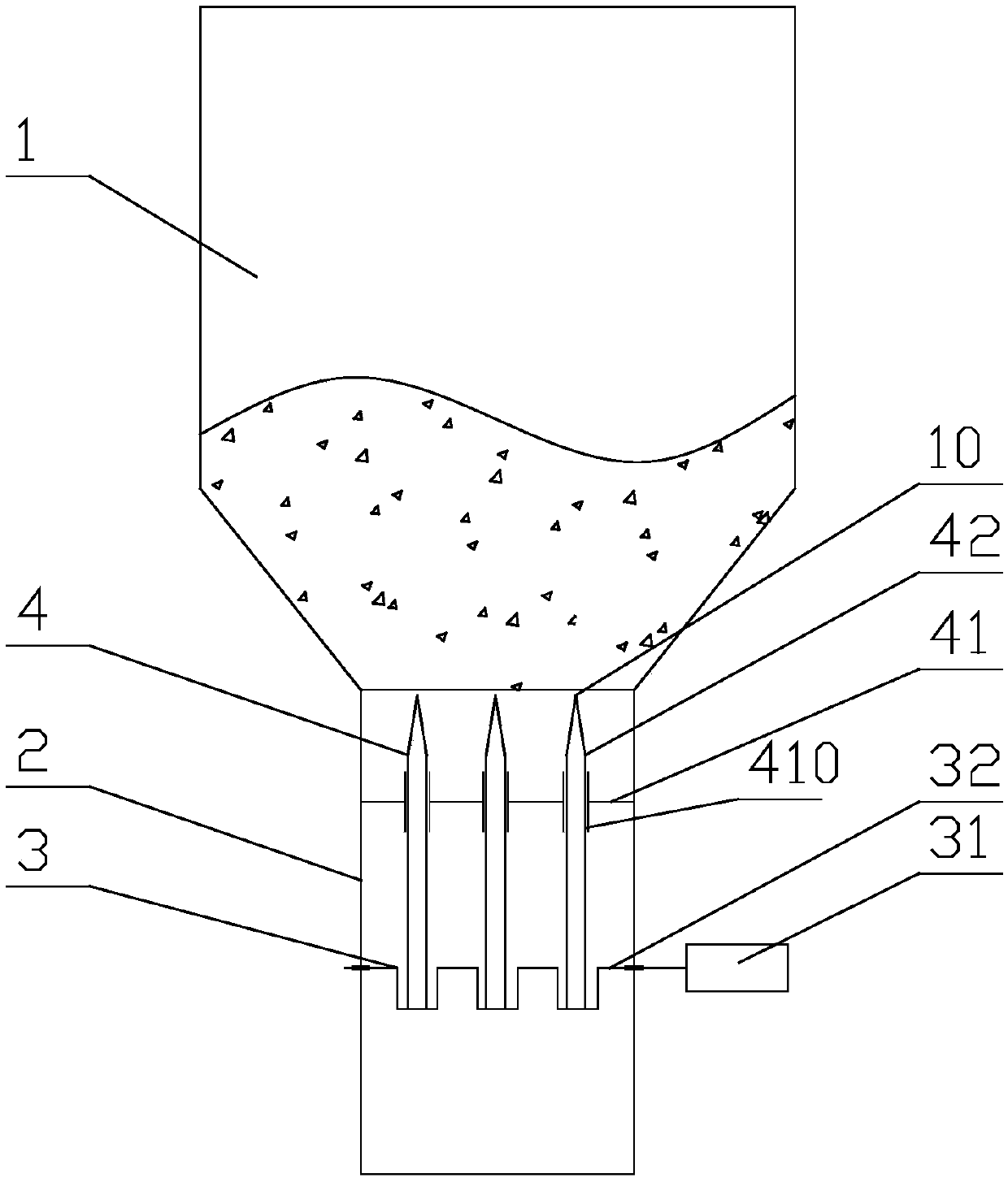 Zinc oxide blanking device