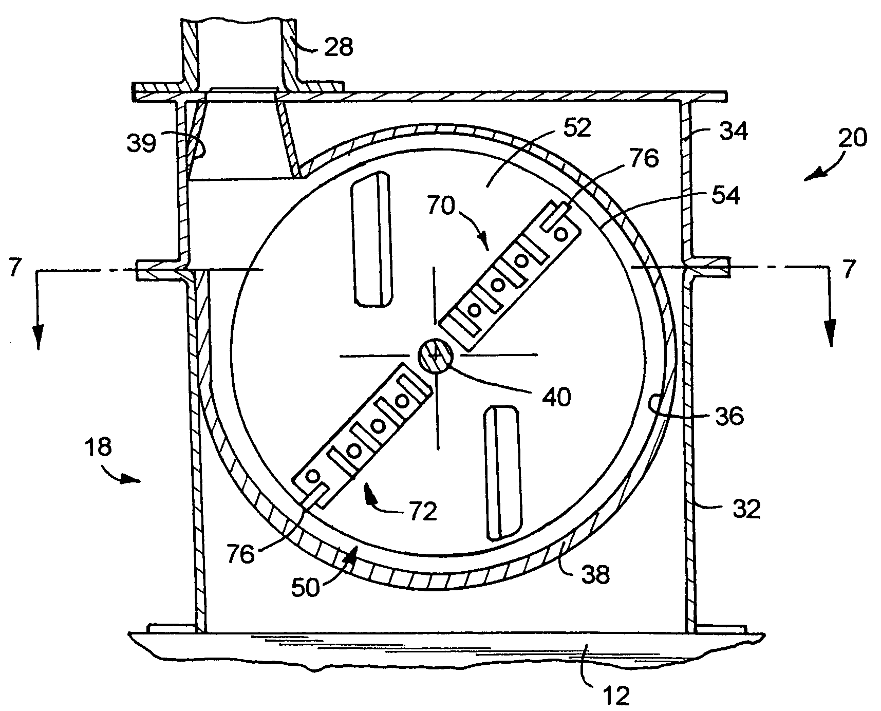 Portable rotary chipper apparatus