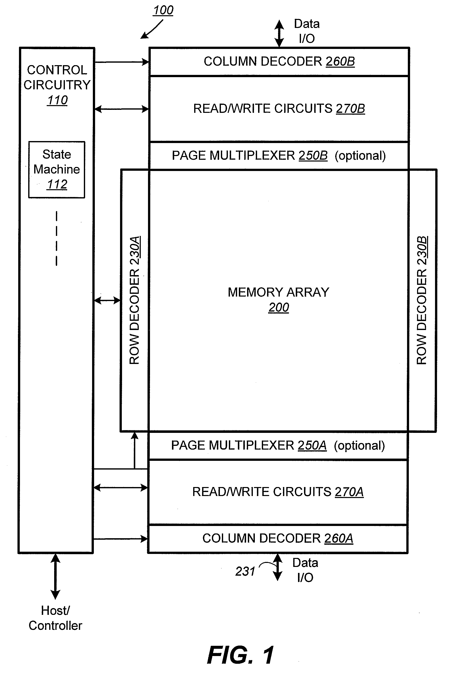 Non-Volatile Memory With Cache Page Copy