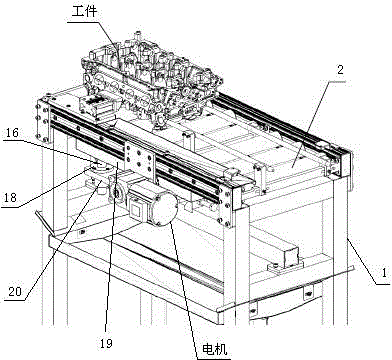 Automatic feeding roller way accurate in positioning