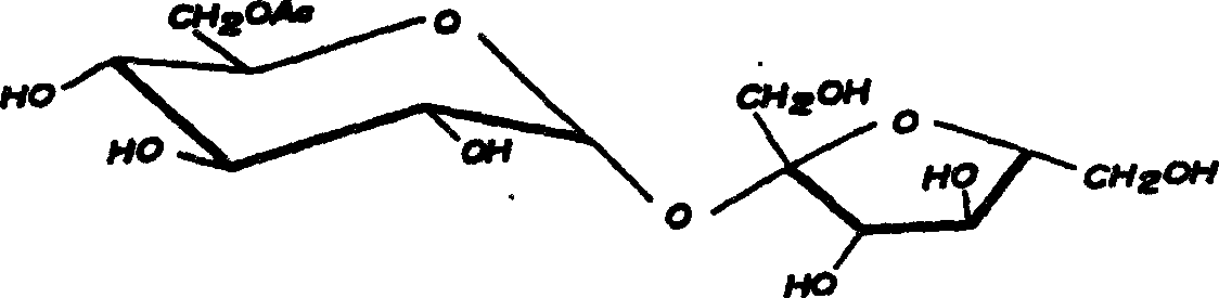 Synthesis of sucrose-6-acetate