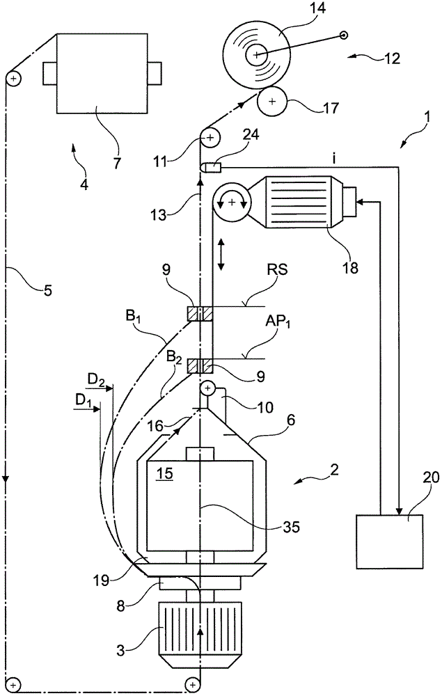 Method of operating ingots on tow-for-one twisting or doubler twisting machine