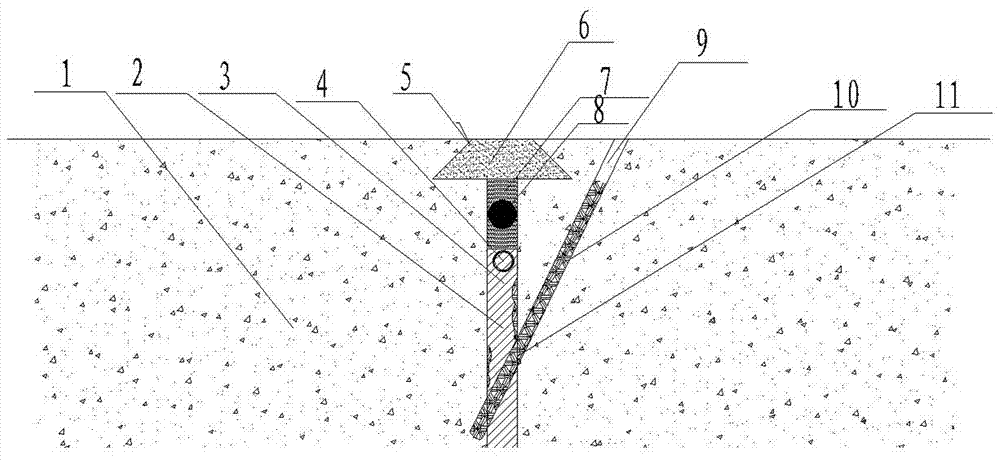 A New Technology for Preventing Secondary Crack Repair in Leakage Treatment by Slotting Method