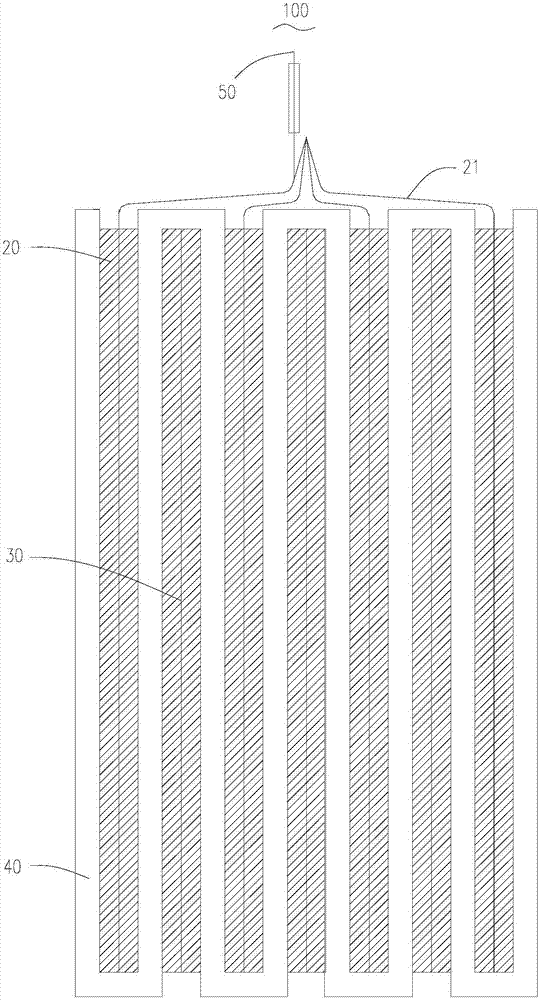 Monomer overlarge-capacity polymer lithium ion battery and manufacturing method thereof