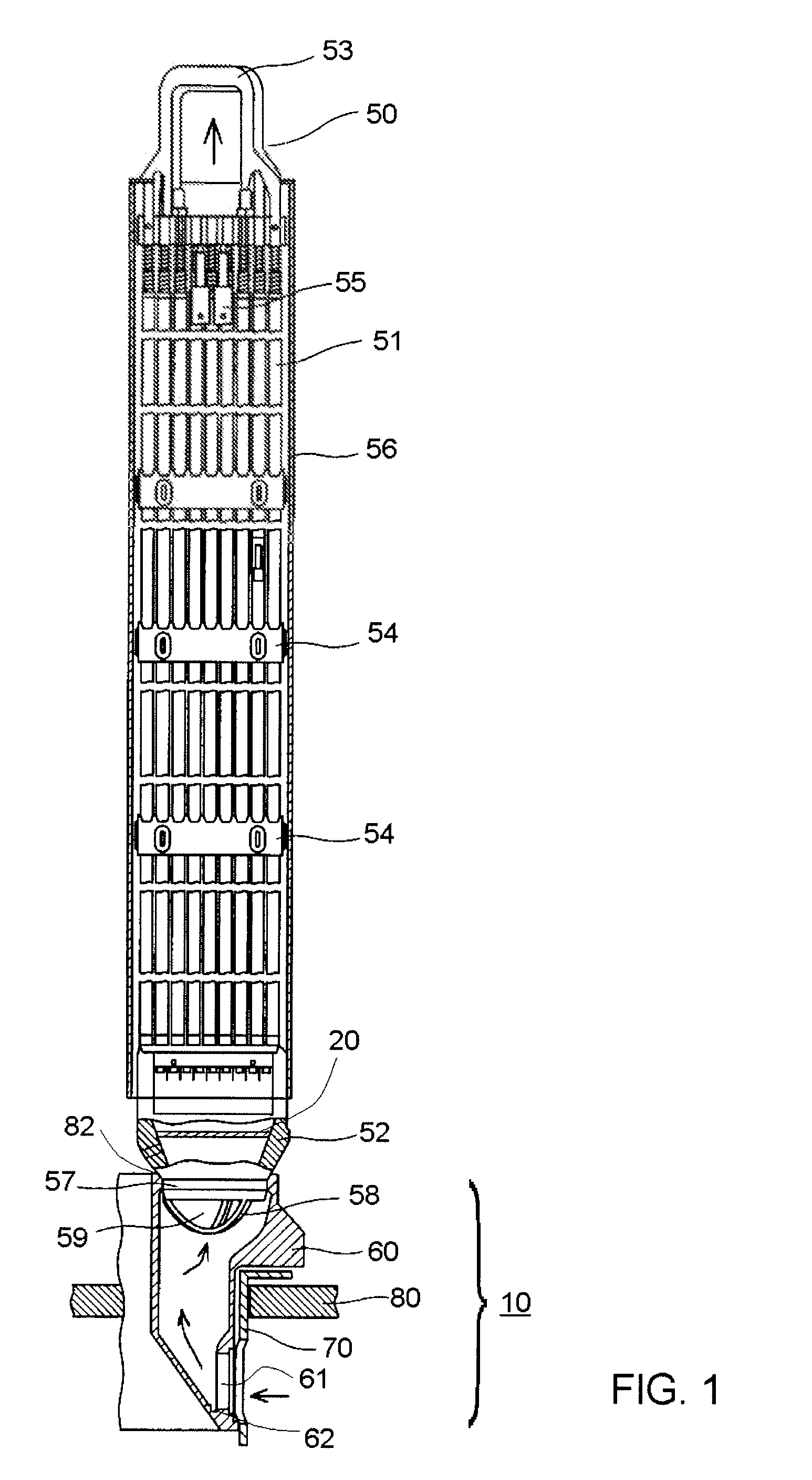 Fuel supporting attachment and fuel inlet mechanism