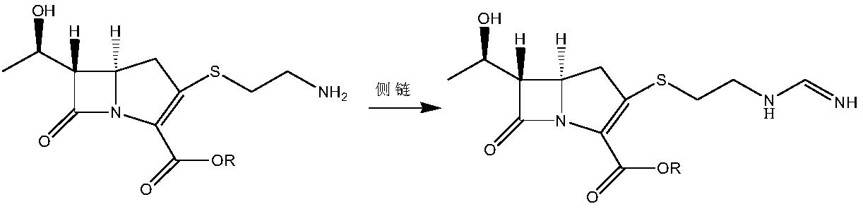 Imipenem intermediate and preparation method thereof