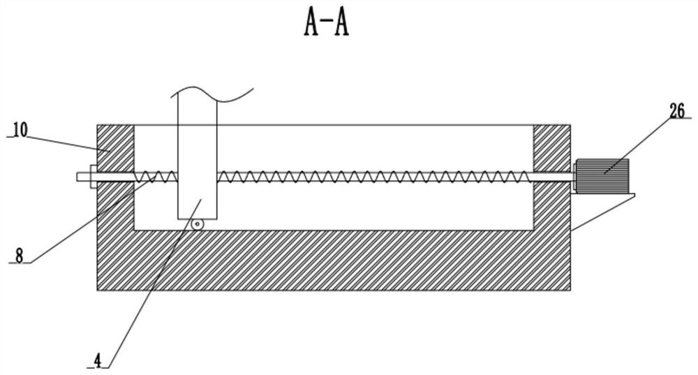 Wooden furniture surface polishing device