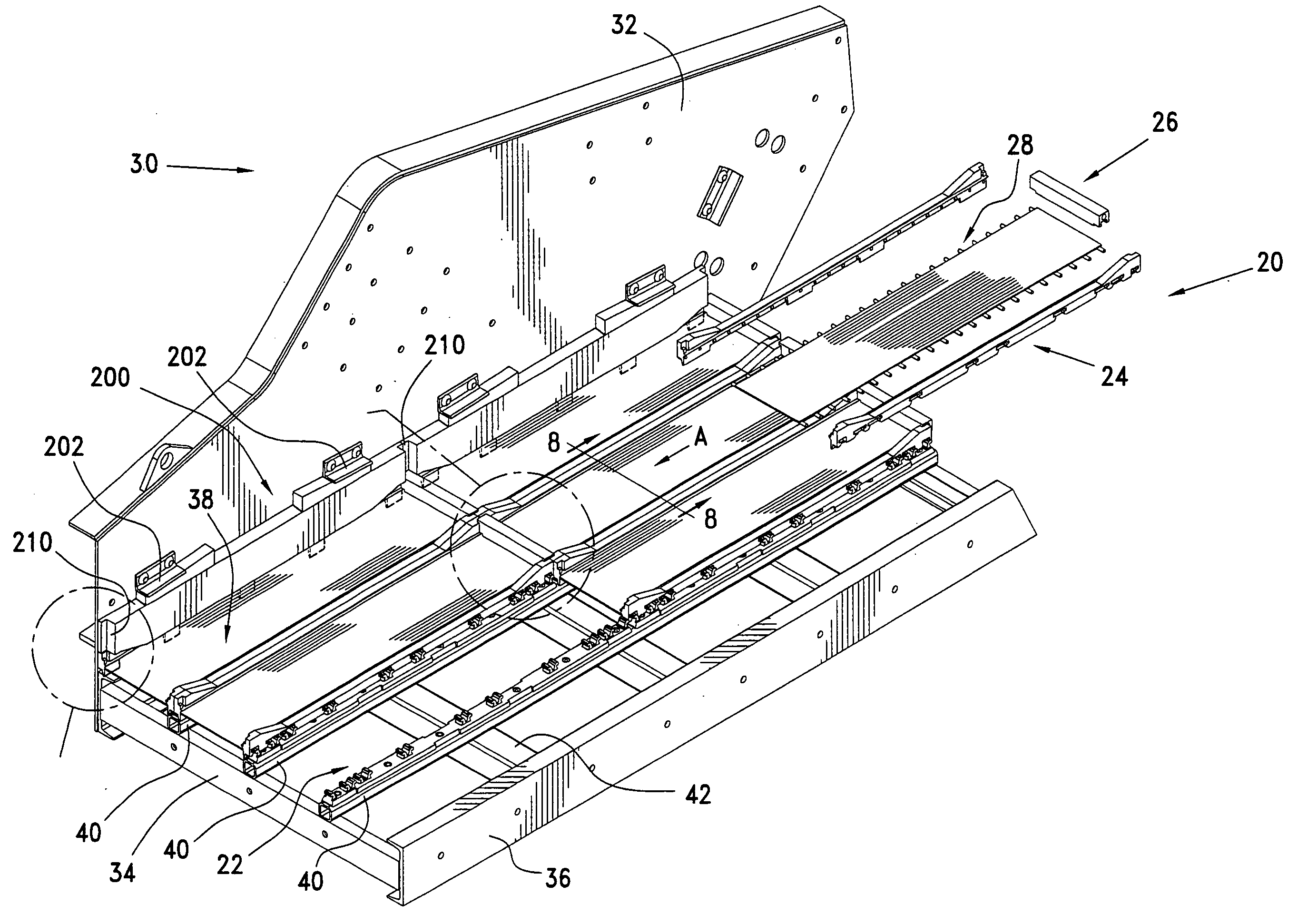 Screen panel retainer system