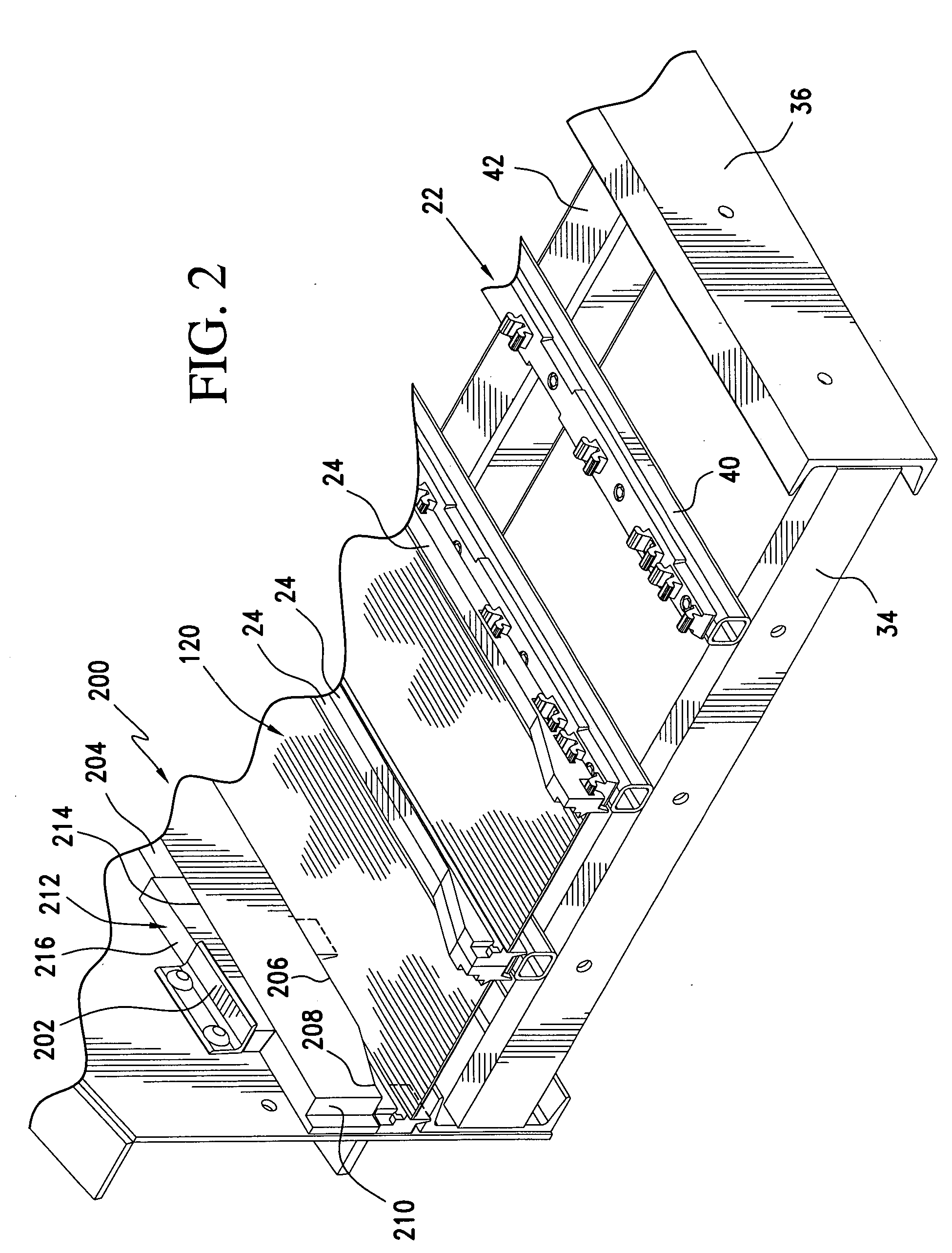 Screen panel retainer system