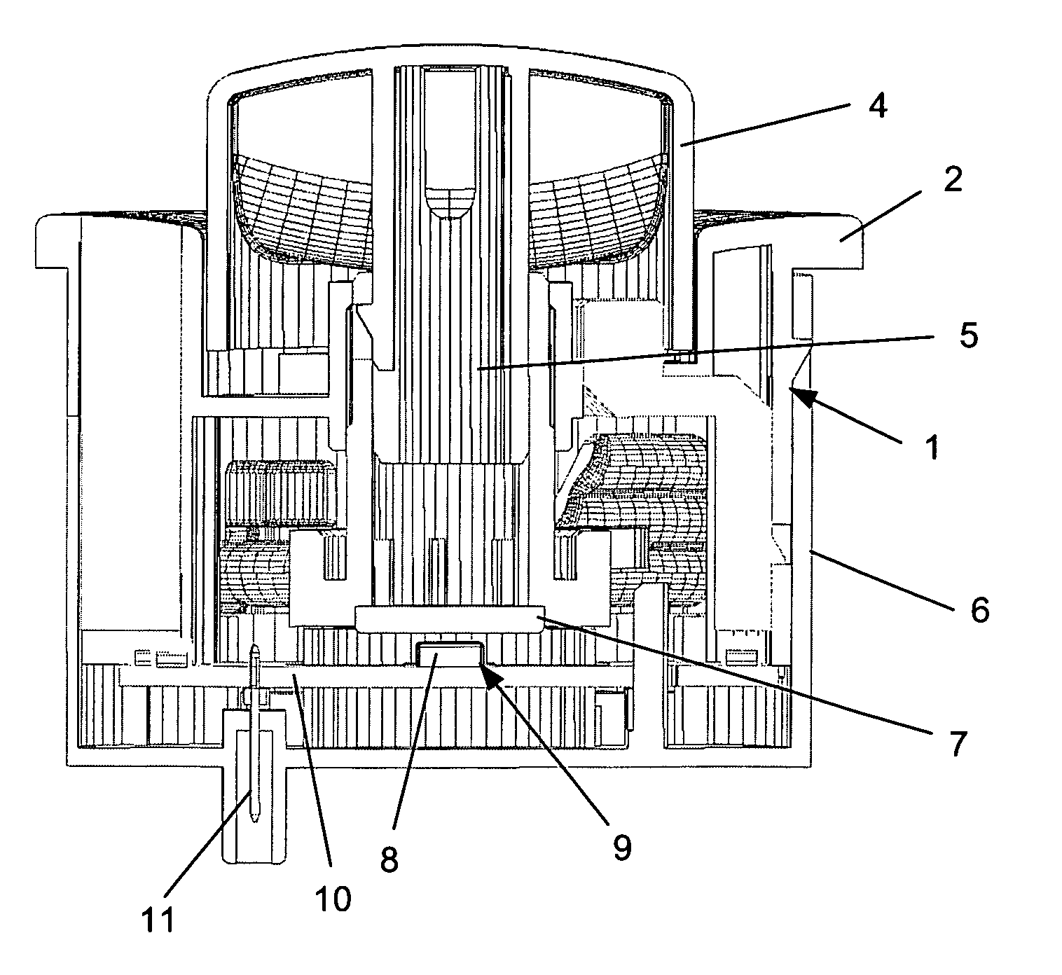 Rotary pull switch