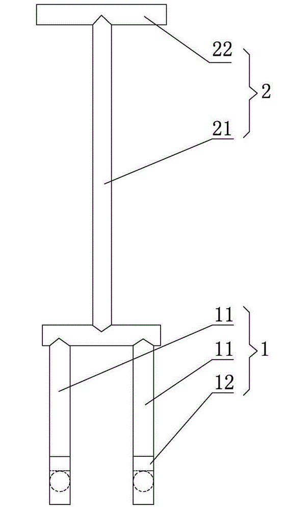 Special extraction tool for hydraulic injector and extraction method for underwater hydraulic injector