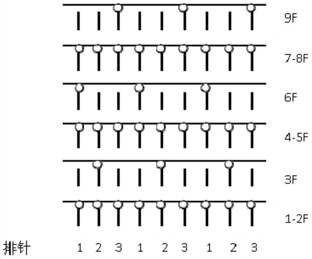 Imitation jean knitted wool fabric and making method thereof