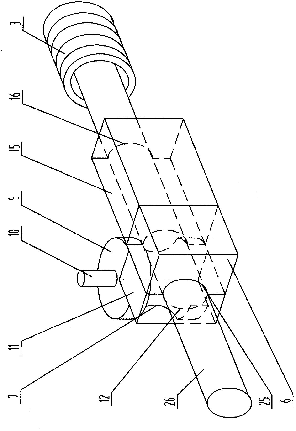 Automatic pipe bending device and pipe bending process thereof