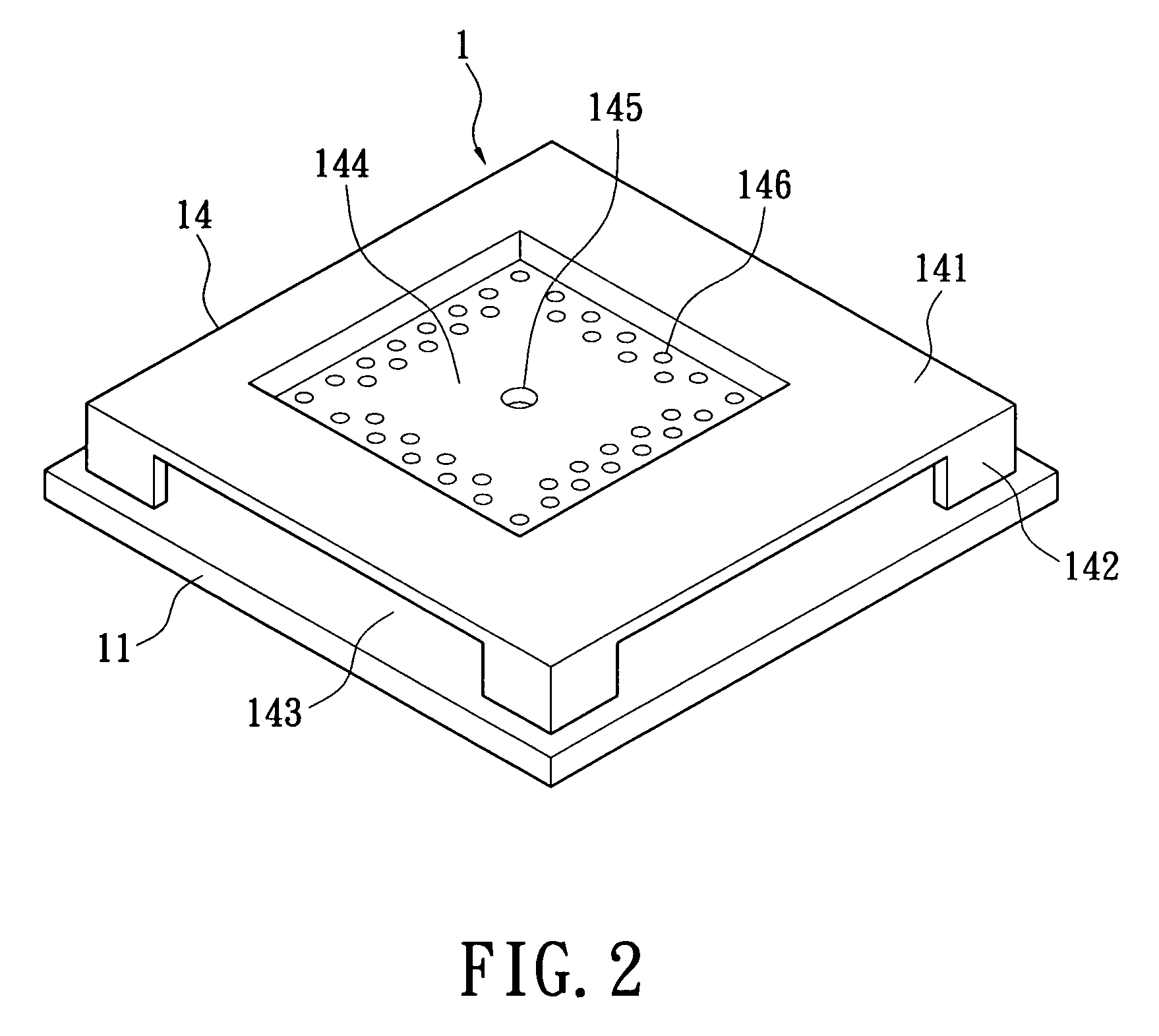 Metallic cover of miniaturization module