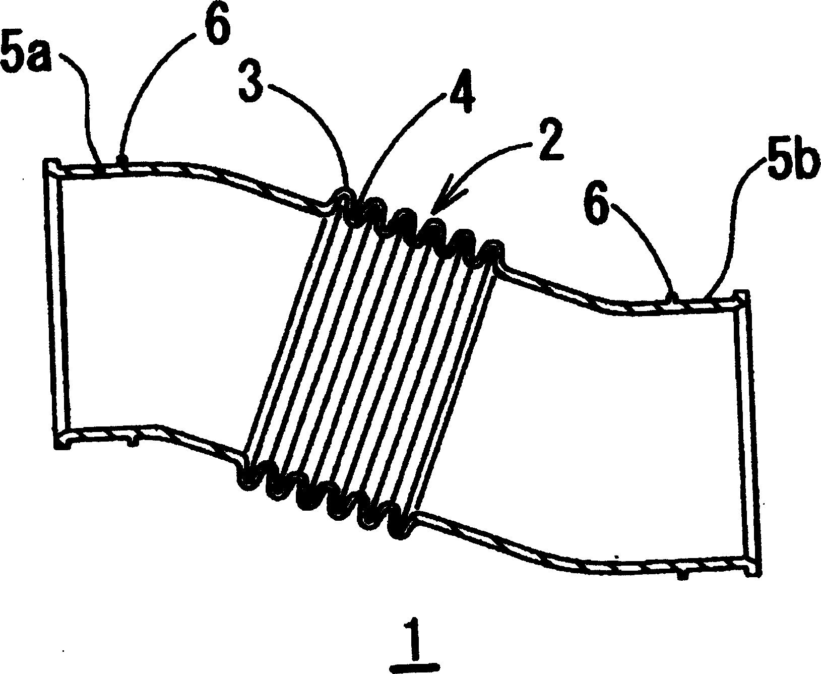 Method for forming duct made of elastomer