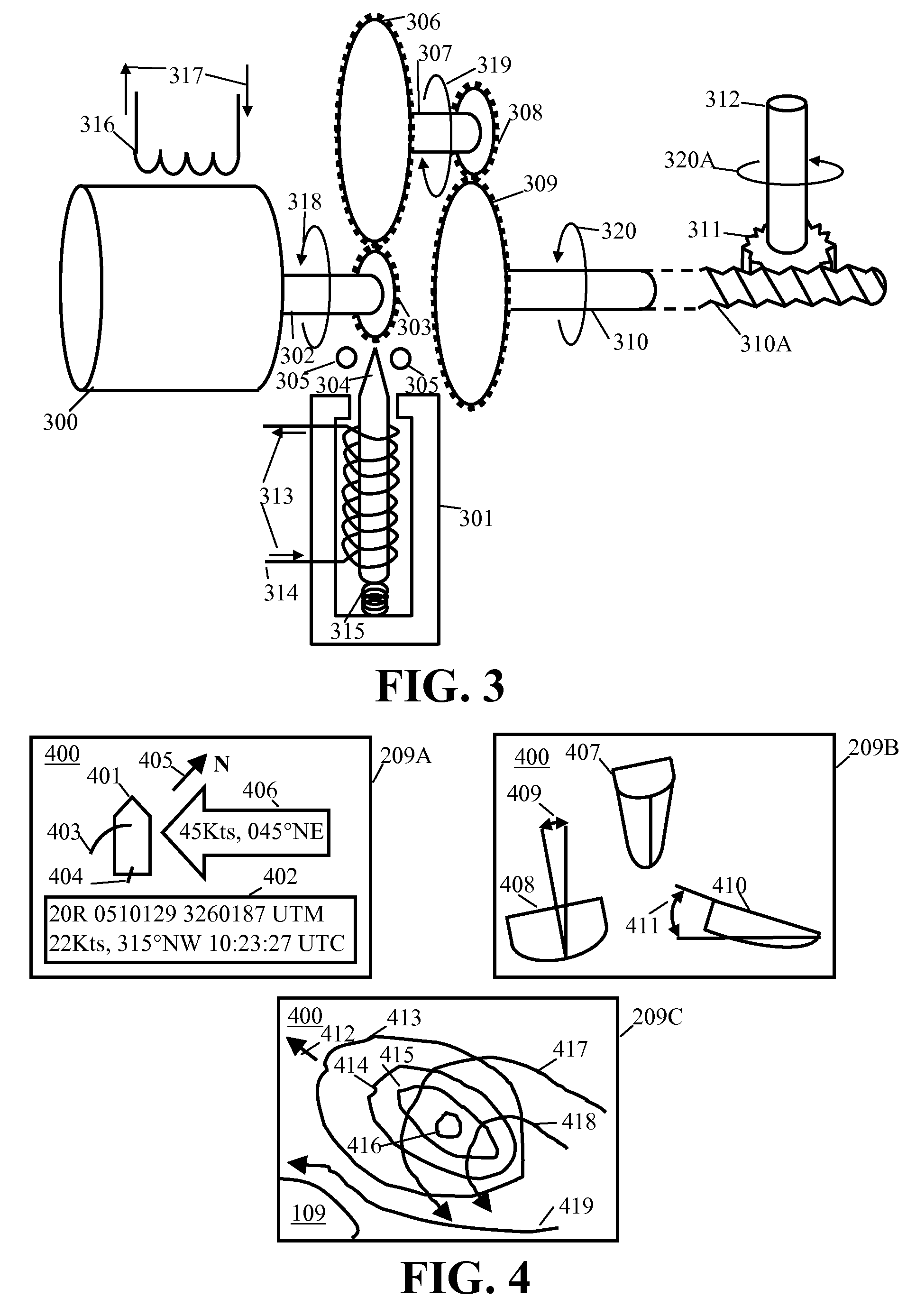 Supervisory control and data acquisition system for energy extracting vessel navigation