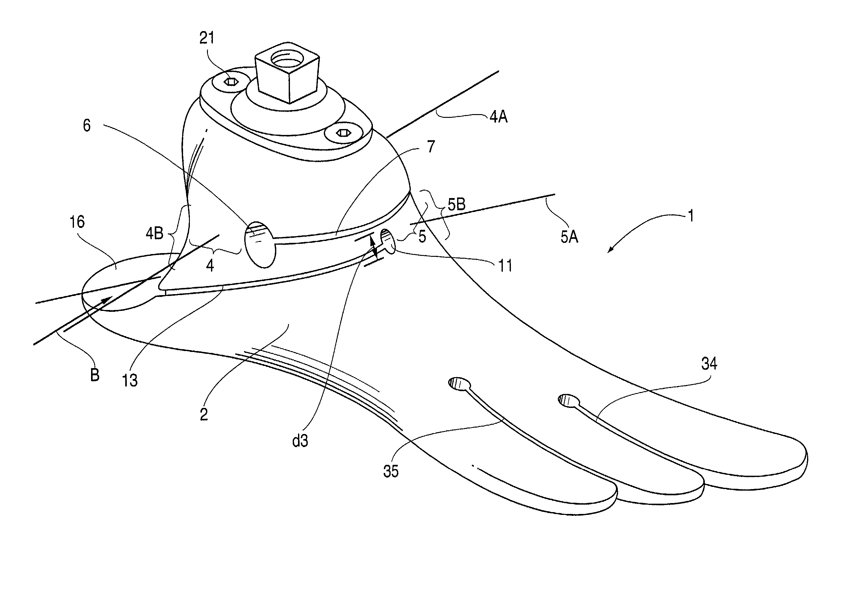 Prosthetic foot